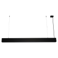 Suspension LED sur câble LED/55W/230V 3000/4000/6500K 120 cm noire